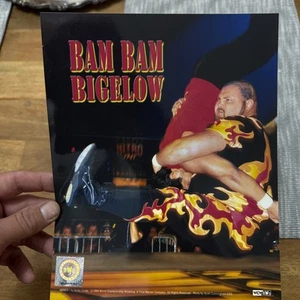 1999 WCW Bam Bam Bigelow PROMO PHOTO WCW/nWo 8x10 UNSIGNIERT!!! - Bild 1 von 4