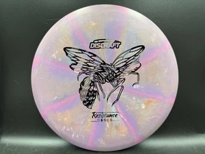 Discraft Resistance Discs Jawbreaker Swirl Wasp 167-169g Purple w/ Zebra Stamp - Picture 1 of 8