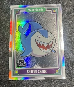 Shrewd Shark 2025 Topps Chrome VeeFriends Refractor - Picture 1 of 2