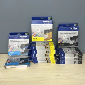 (12) Brother SP-1 Sublimation Ink Cartridge Lot (6) Yellow (2) Cyan (4) Black - Picture 1 of 7
