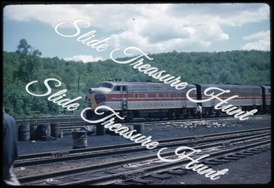 Erie Lackawanna Railroad Port Morris New Jersey 35mm Slide 1960s Train EL - Image 1 of 3