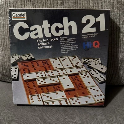 Vintage Catch 21 (1978 CBS Toys/Gabriel) Factory Sealed Solitaire Challenge Game - Image 1 of 4