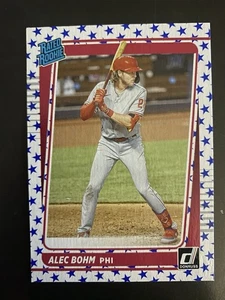 2021 Panini Donruss - Rated Rookies Alec Bohm #35 Independence Day (RC) - Bild 1 von 2