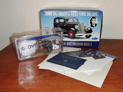 Franklin Mint Ford Coupe 1933 John Dillinger - Box-Accessories-Paperwork -CHOICE - Image 1 of 3