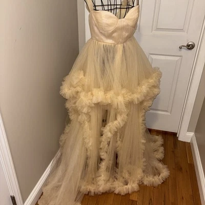 Maternity Dresses Photograph Women Sleepwear Robe Pregnant Gown for Photo Shoot - Image 1 of 4