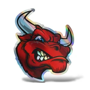 Sticker TORO DX Adesivo Parete Decal Laptop Mural Camper Casco Auto Moto PVC - Foto 1 di 16