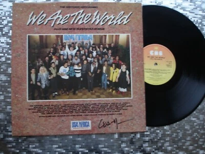 We Are The World - USA For Africa  Netherlands IMPORT LP  CBS 26454 q2 - Image 1 of 4