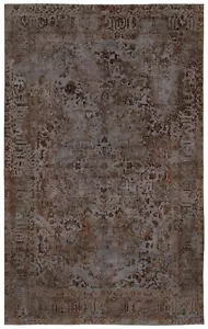Vintage Relief Handgeknüpfter Perserteppich 292x195 cm-Orient,Rug,Carpet - Picture 1 of 14