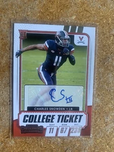 2021 Panini Contenders Draft Picks - College Ticket Autographs #179 Charles... - Picture 1 of 2