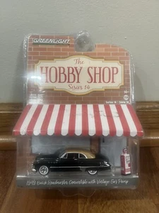 1949 Buick Roadmaster Convertible w/ Vintage Gas Pump (The Hobby Shop) Series 14 - Picture 1 of 3