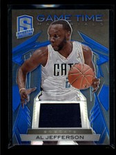 AL JEFFERSON 2013/14 PANINI SPECTRA GAME TIME JERSEY #04/15 AG5509