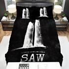Saw Ii Movie Posters Ver 5 Quilt Duvet Cover Set Bedclothes Bedspread King