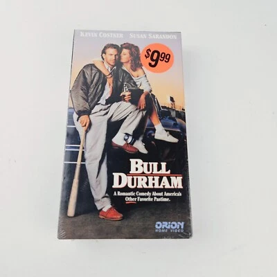 Bull Durham VHS Movie 1989 Kevin Costner Susan Sarandon Orion New Sealed - Image 1 of 4