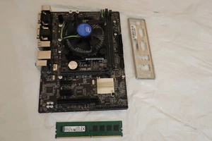 Asus H110M-C MicroATX Motherboard Intel LGA1151 i3-6100 CPU I/O Shield+ Fan+Ram - Picture 1 of 10