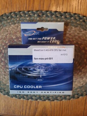 Masscool 3.4G 478 CPU Fan - Image 1 of 4