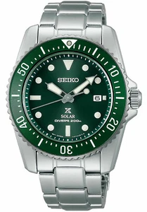 Seiko Prospex Scuba Diver Compact Solar Men's Watch SNE583P1 - Picture 1 of 3