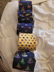 Alynn Neckwear Jockey Lot Of 5 FAST SHIP FOR CHRISTMAS - Picture 1 of 8