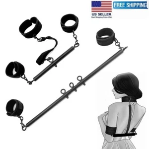 Spreader Bar Sex Toys BDSM Handcuffs Ankle Cuffs Adjustable for Couples Adults - Picture 1 of 8