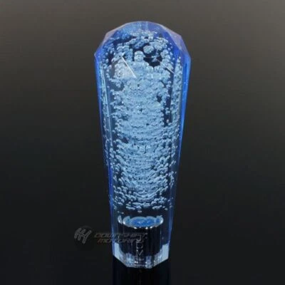 JDM VIP Diamante Cristal Manual Botão de Mudança Bolha 150mm AZUL Para Acura Dodge - Imagem 1 de 4