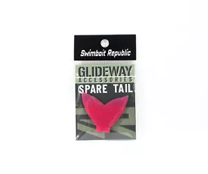 Glideway 176 Swimbait Spare Tail Transparent Red (3326) - Picture 1 of 5