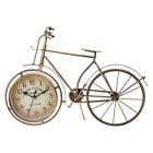 Antique Bicycle Alarm Clock Arabic Numeral Table Clock Office Desk Clock