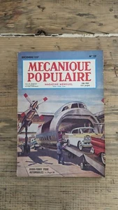 Revue Mécanique Populaire n° 139 déc 1957 Avion Ferry Automobiles Magazine Rare - Foto 1 di 7
