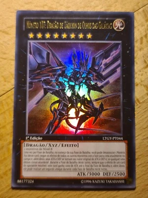 Number 107: Galaxy-Eyes Tachyon Dragon V.2 -UR●YUGIOH●LTGY●PORTUGUESE●NM #07143 - Image 1 of 2