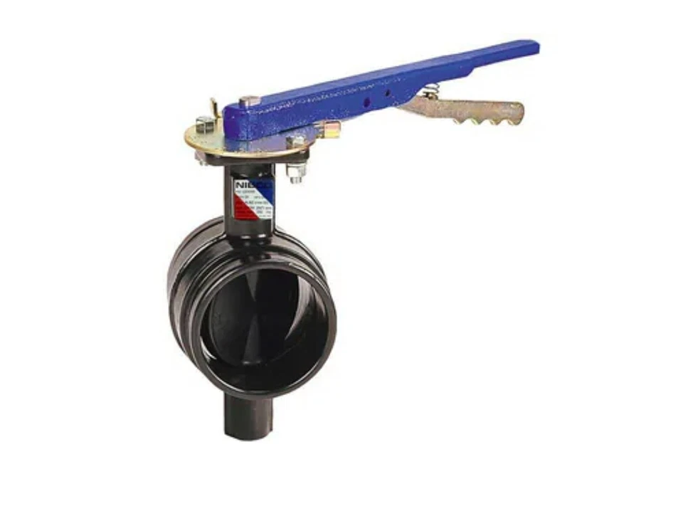 Nibco GD-4765 Series 4 in.Ductile Iron EPDM Locking Lever Handle Butterfly Valve - Image 1 of 1