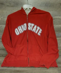 Izod Ohio State University Full Zip Hoodie Men's Size XXL 2XL - Picture 1 of 8