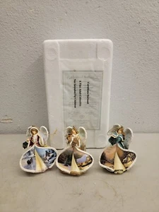 Bradford Edition Thomas Kinkade Winter Angels of Light Collection 15-08298-010 - Picture 1 of 13