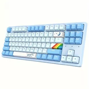 Dareu A87 SKY Hot Swap Keyboard Wired Gaming 87-key PBT Keycap Keyboard - Picture 1 of 1