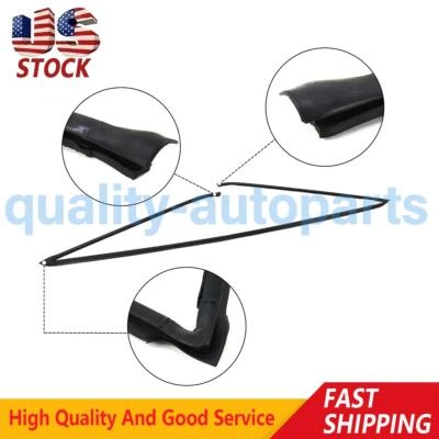 Rear Glass Window Upper Moulding Trim Seal For BMW 5 Series E60 545i 51317027916 - Image 1 of 4