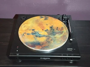 Planet Mars Custom Turntable Slipmat Vinyl Record Player Felt Mat 12" or 7 " - Picture 1 of 2