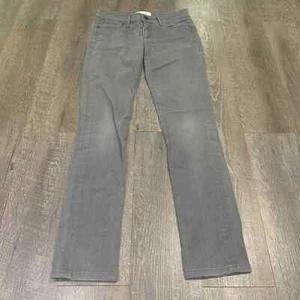 Habitual Skinny Jeans Womens Size 25 Gray Denim Low Rise* - Picture 1 of 6