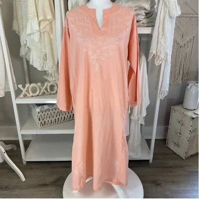 Orvis, talla para mujer. Vestido túnica mediano bordado casual, cómodo, encubrir 1161 Foto 1 de 4