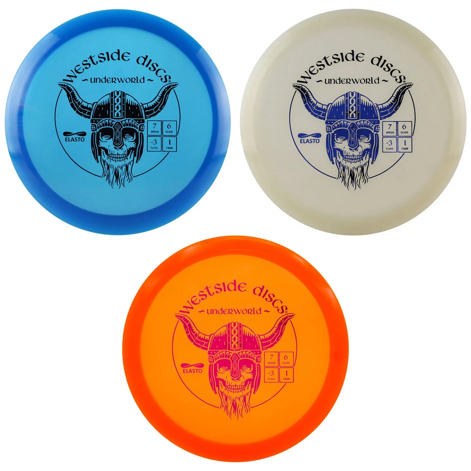 Controlador de calle Westside Disc Golf Elasto Underworld 7/6/-3-/1 Foto 1 de 1