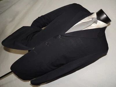 PRADA Men's Blue 3 button center vent jacket size 40 R - Image 1 of 4