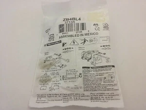 SCHNEIDER/TELEMECANIQUE ZB4BL4 PULSANTE TESTA ESTESA ROSSO 22 MM NUOVO CON SCATOLA - Foto 1 di 4