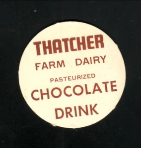 Thatcher Farm Dairy--Tapa de botella de chocolate--Milton, Massachusetts - Imagen 1 de 1