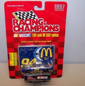 1997 Bill Elliot Blue Mac Tonight 1:64 Diecast - McDonald’s #94 Ford Thunderbird - Picture 1 of 4