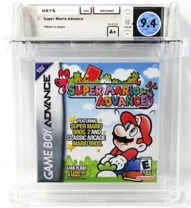 Super Mario Advance WATA 9.4 A+ Nintendo Game Boy Advance GBA Like VGA CGC - Picture 1 of 10