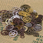 Antique Steampunk Gears - 50pc Assortment for Jewelry Making and DIY Projects