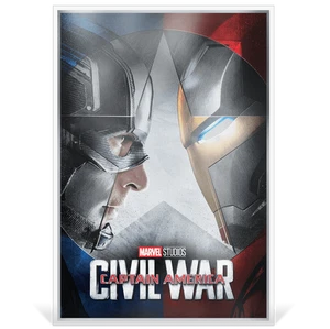 Niue Marvel Infinity Saga Captain America Civil War 2025 1,5 oz Silberfolie - Bild 1 von 4