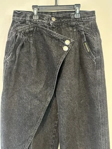Vintage Rocky Mountain High-Waist Jeans mit Umschlagklappe - Größe 32/13 - Bild 1 von 10