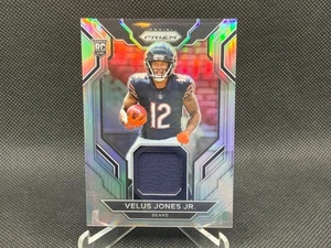 2022 Prizm VELUS JONES JR Silver Holo Patch RC #RG-VJ Bears - Picture 1 of 2