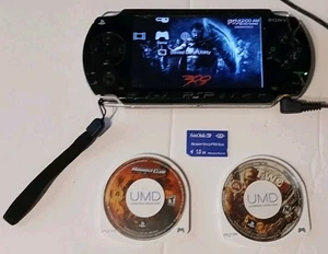 PSP 1001 system with 2 games 🎮 & memory card, NOT-working properly- - Picture 1 of 18