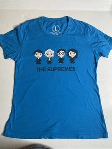 The Supremes Tee Public Supreme Court lustiges Damen T-Shirt Größe Large blau - Bild 1 von 3