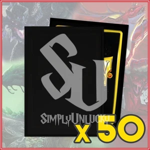 Manicotti Scudo Drago Nero 50 Opaco Taglia Standard 🐉per Pezzo Unico Pokemon MTG - Foto 1 di 2