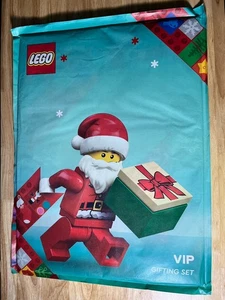 LEGO VIP GESCHENKSET Weihnachtskarte, Anhänger, Geschenkpapier, Aufkleber, Band, Tüte - Bild 1 von 2