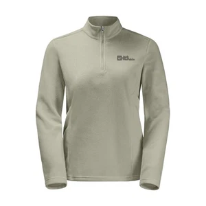 Jack Wolfskin Womens Taunus Half Zip Outdoor Warm Winter Pullover Fleece - Picture 1 of 34